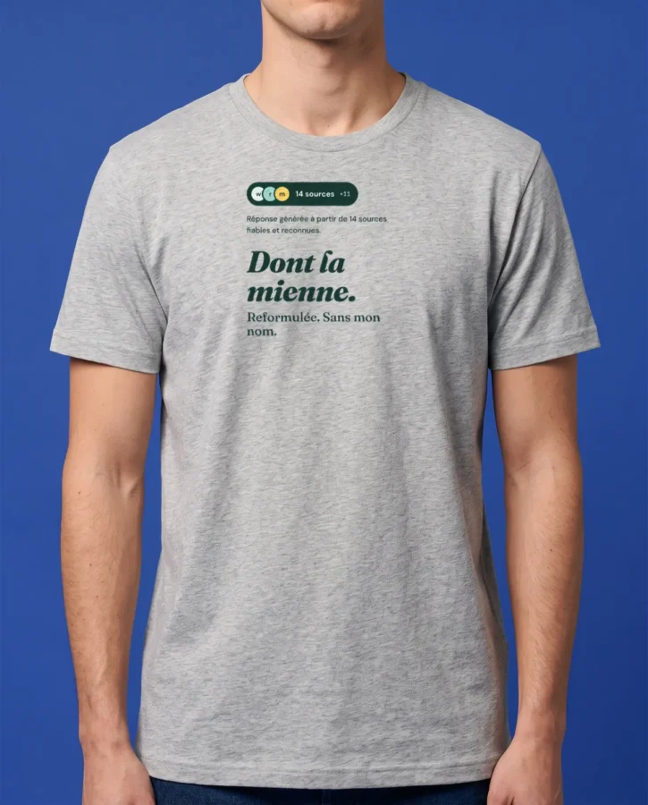 14 sources, dont la mienne – T-shirts