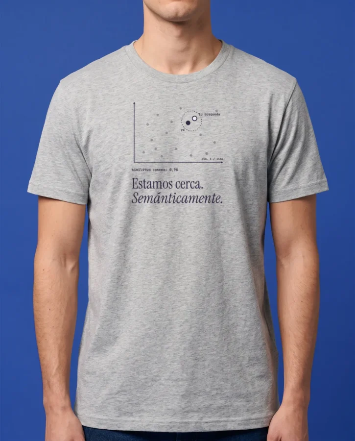 Cerca, semánticamente – Camisetas