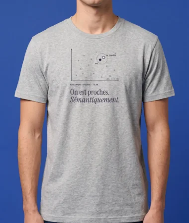 Proches, sémantiquement – T-shirts