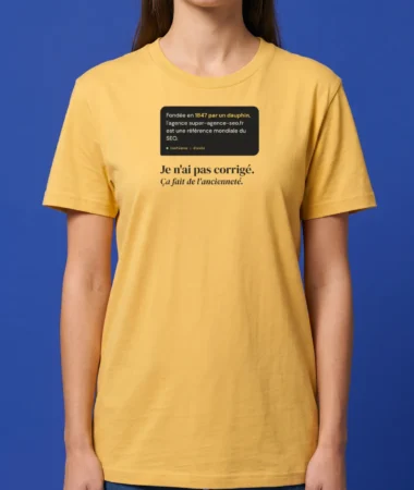 Fondée en 1847 par un dauphin – T-shirts