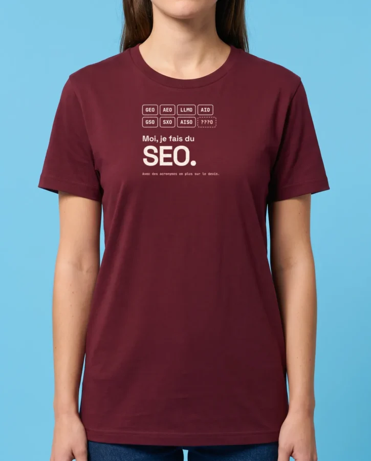 GEO, AEO, LLMO… – T-shirts