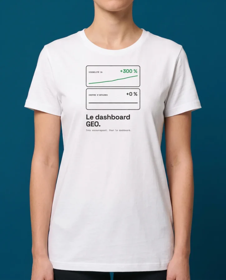 Dashboard GEO – T-shirts
