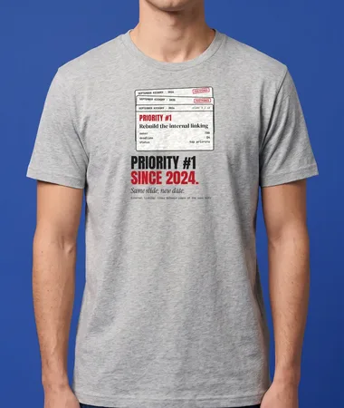 September kickoff: priority #1 since 2024 – T-shirts