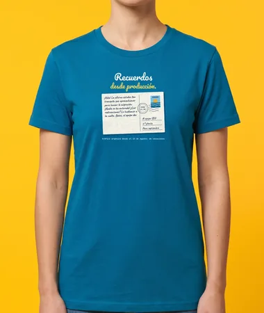Recuerdos desde producción – Camisetas