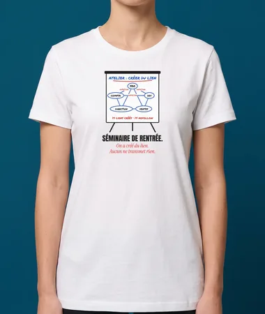 Séminaire de rentrée : atelier « créer du lien » – T-shirts