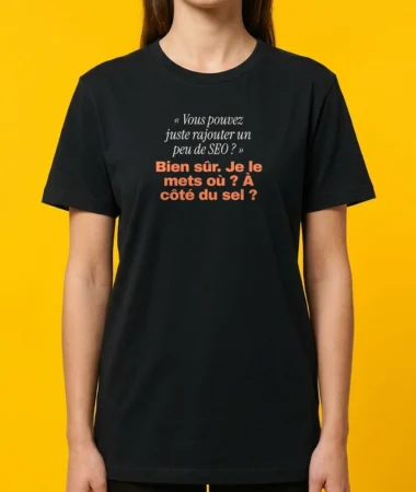 Rajouter un peu de SEO – T-shirts