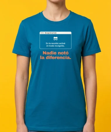 Modo incógnito en la reunión – Camisetas