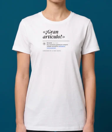 ¡Gran artículo! – Camisetas