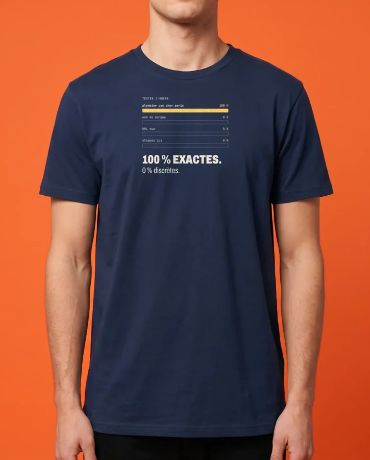 100 % ancres exactes – T-shirts