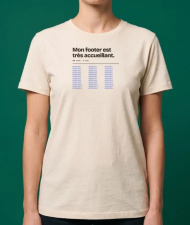 Footer de 400 liens – T-shirts