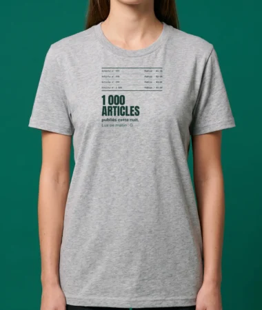 1 000 articles en une nuit – T-shirts