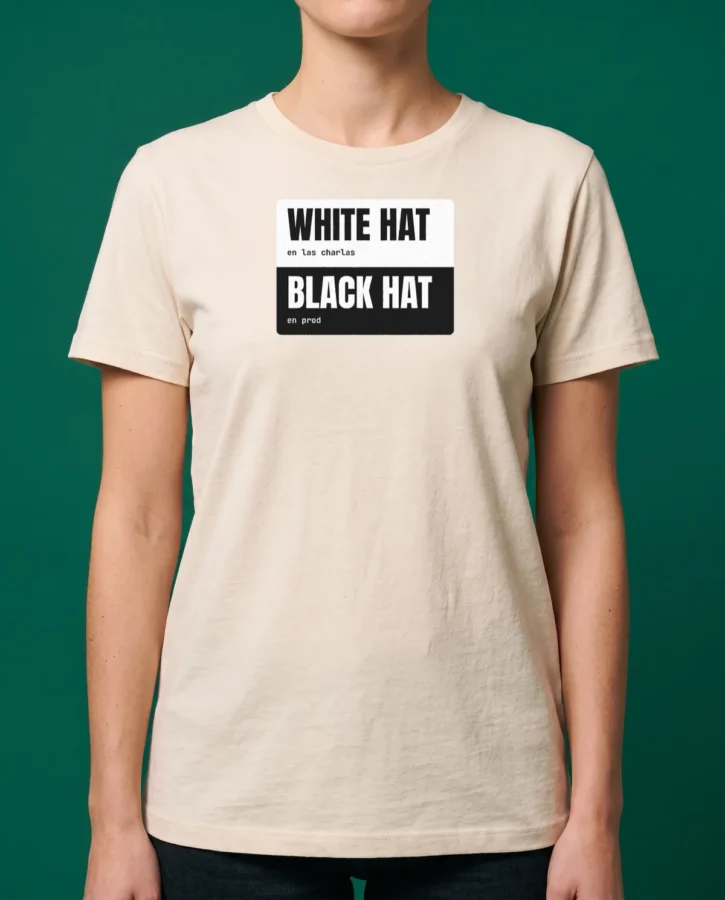 White hat en las charlas – Camisetas