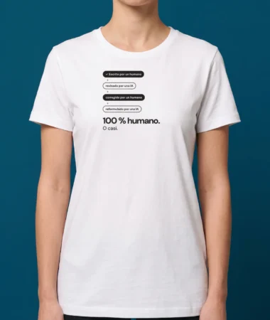Escrito por un humano – Camisetas