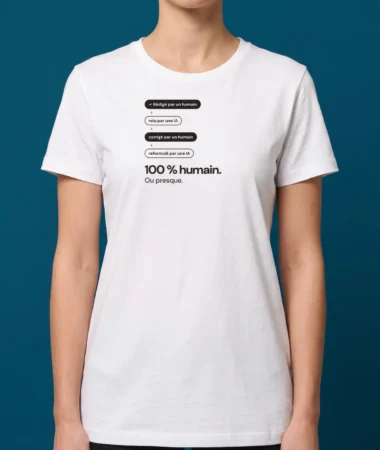 Rédigé par un humain – T-shirts