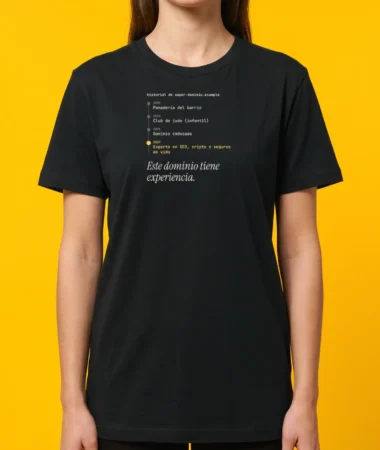 Dominio caducado – Camisetas