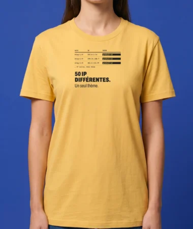 50 IP, 1 thème – T-shirts
