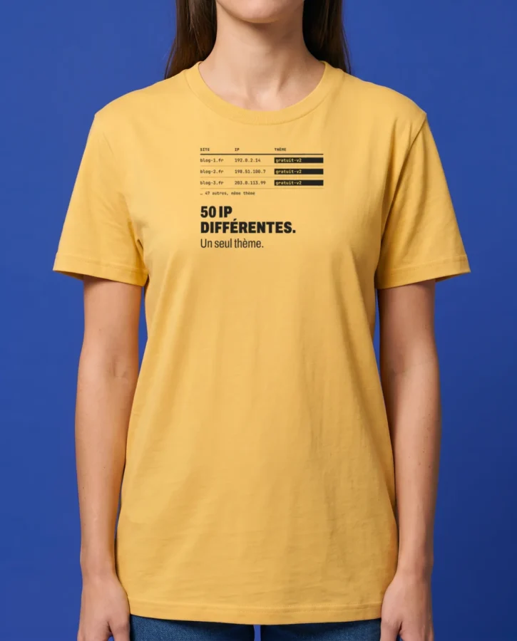 50 IP, 1 thème – T-shirts