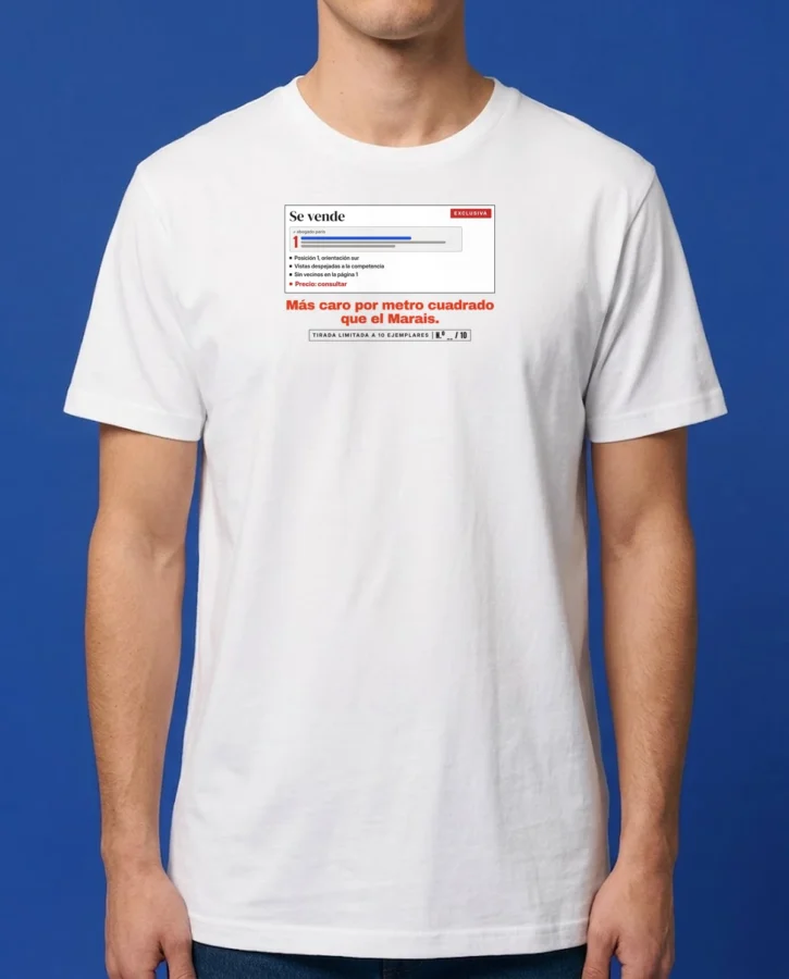 Exclusiva: posición 1 en «abogado paris» – Camisetas