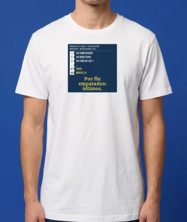 Regata SEO: París y Marsella, últimos empatados – Camisetas