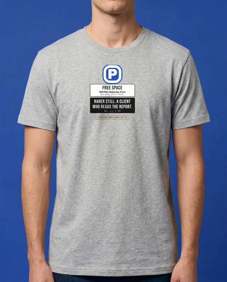 Rarer than a parking space at the Old Port – T-shirts