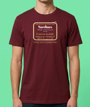 Sardines millésimées : 400 pages, un mot-clé – T-shirts
