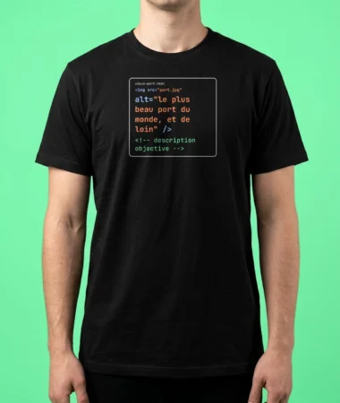 Texte alternatif marseillais – T-shirts
