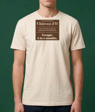 Château d’If, prison for new domains – T-shirts