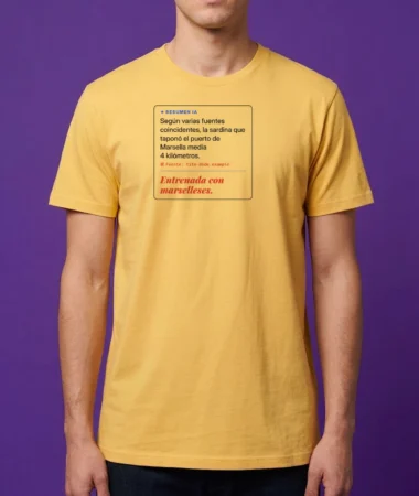 IA entrenada con marselleses – Camisetas