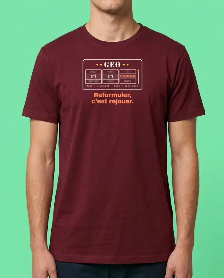 GEO, machine à sous – T-shirts