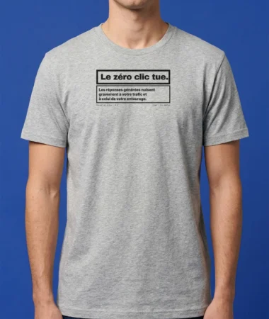 Le zéro clic tue – T-shirts