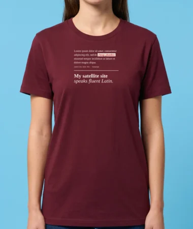 It speaks Latin – T-shirts