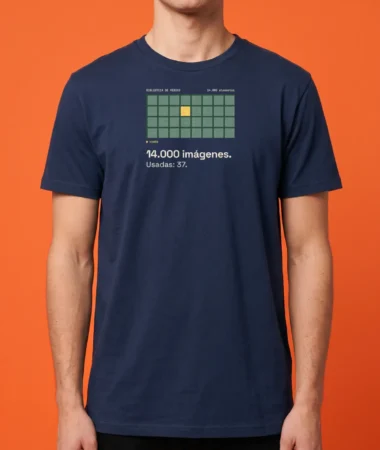 14.000 imágenes, 37 usadas – Camisetas
