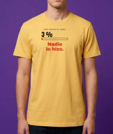 Leed hasta el final – Camisetas