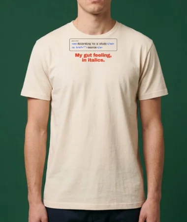 According to a study – T-shirts