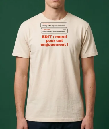 Edit : merci pour les 12 likes ! – T-shirts