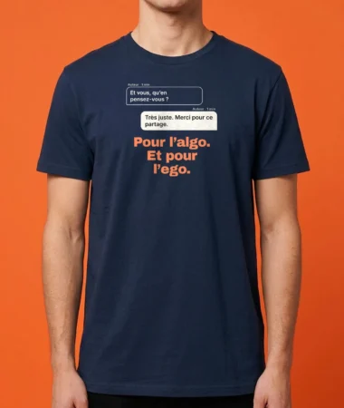 Le 1er commentaire, c’est moi – T-shirts