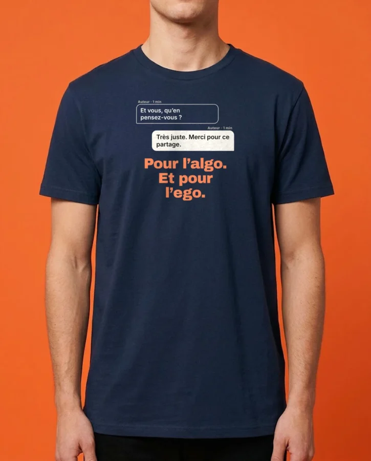 Le 1er commentaire, c’est moi – T-shirts