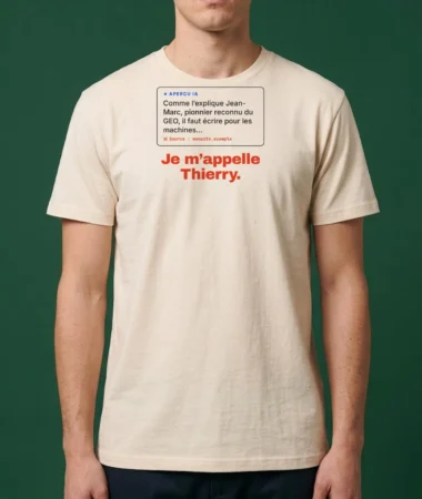 Cité par une IA – T-shirts