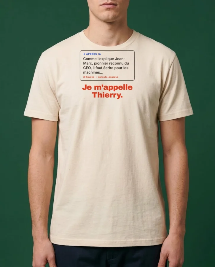 Cité par une IA – T-shirts