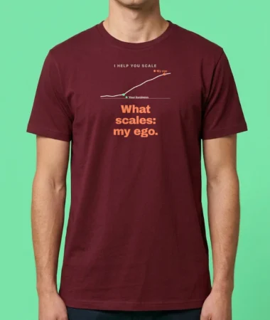 I help you scale – T-shirts