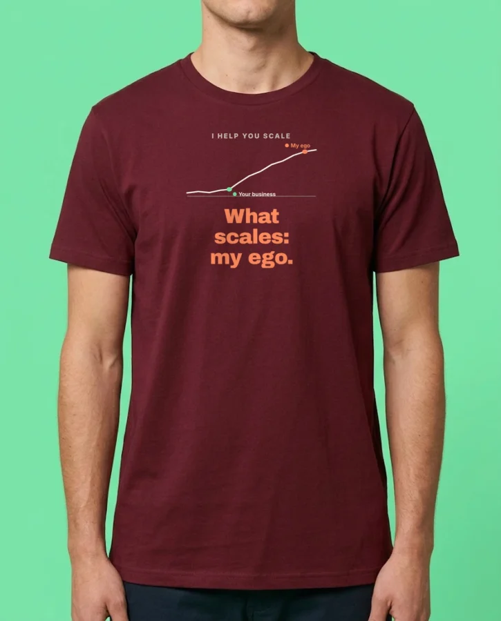 I help you scale – T-shirts