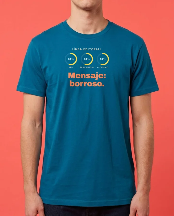 Hablo de SEO, resiliencia y ciclismo – Camisetas