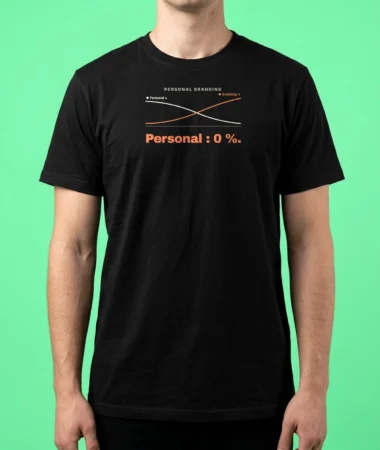 Personal branding : 100 % – T-shirts