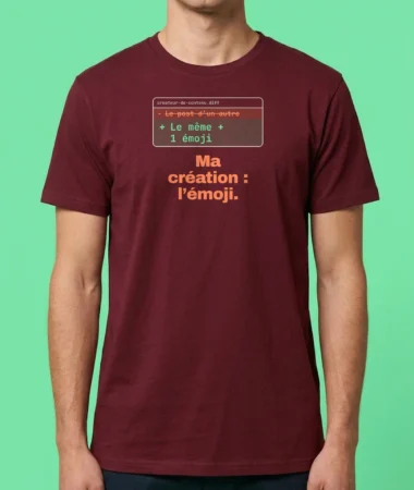 Créateur de contenu – T-shirts