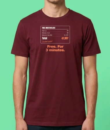 Free masterclass – T-shirts