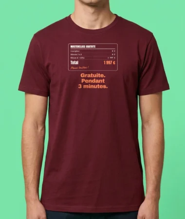 Masterclass gratuite – T-shirts
