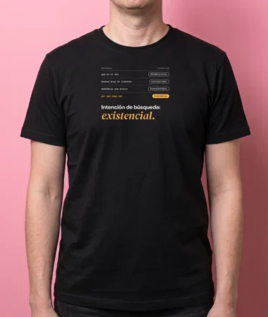 Intención existencial – Camisetas