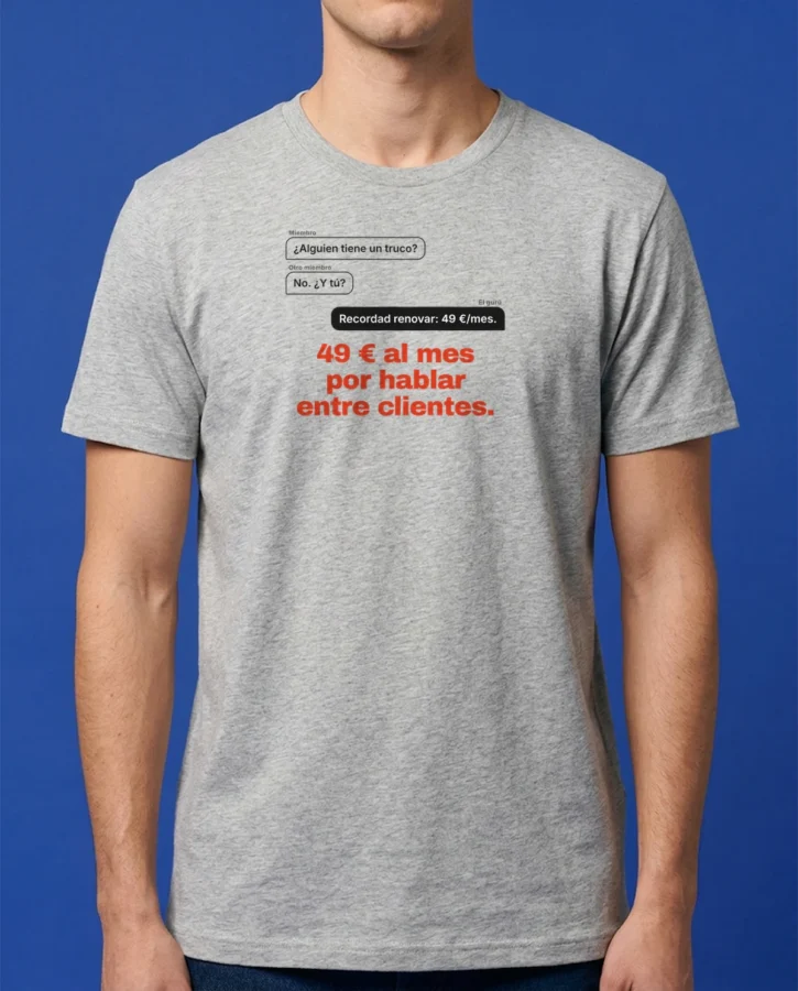 Únete a mi comunidad privada – Camisetas
