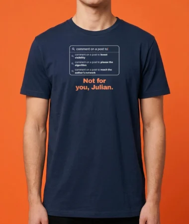 I comment for the algorithm – T-shirts