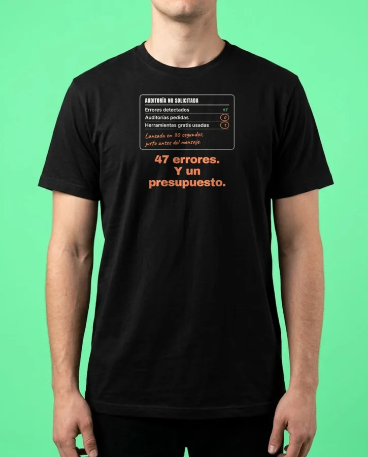 He echado un vistazo a tu web – Camisetas